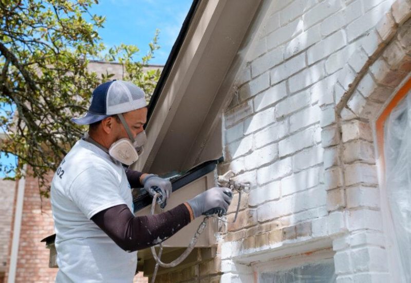 Brick Painting Service-All-Space-Painters